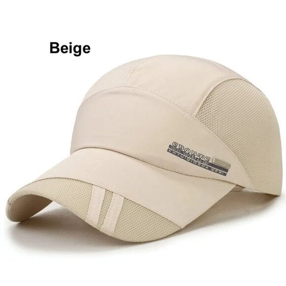 Unisex Quick-Drying Men Summer Sunshade  Breathable Outdoor  Baseball Hat Cap - Picture 2 of 7